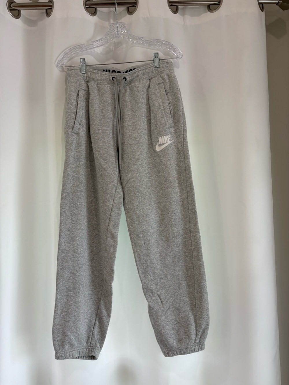 Nike Light Gray Fleece Joggers